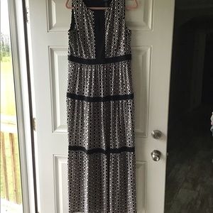 Chaps maxi dress, large